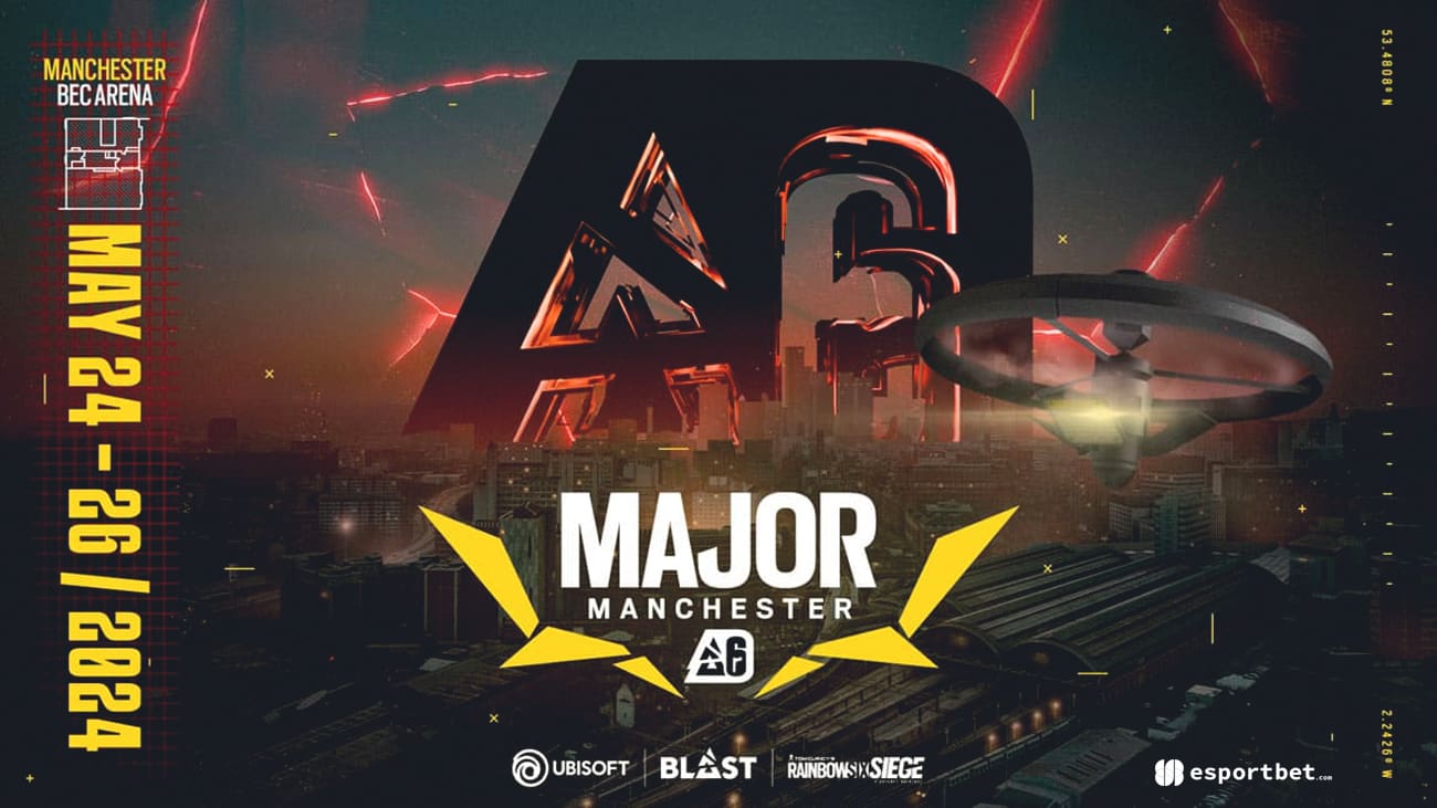 BLAST R6 Major Manchester Poster