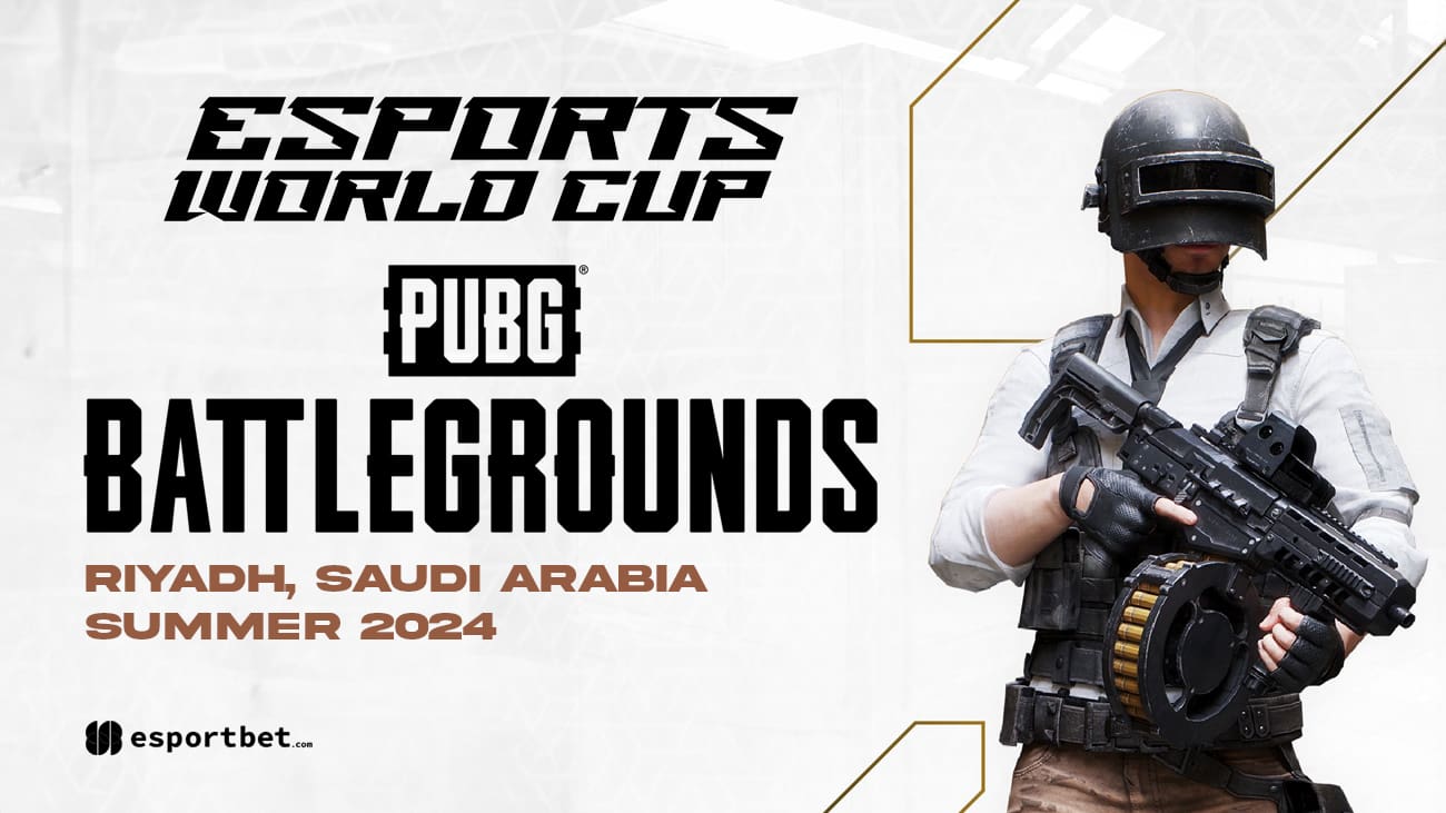 PUBG Battlegrounds Esport World Cup 2024 Betting