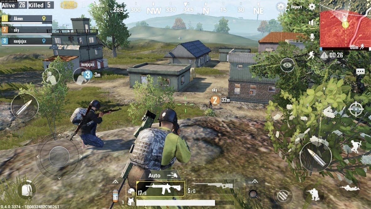 PUBG Gameplay screenshot