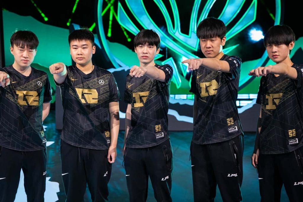 The Chinese champions Royal Never Give Up were permitted to participate remotely in the 2022 League of Legends Mid-Season Invitational due to COVID-19 travel issues. However, there have been complaints regarding the ping, forcing Riot Games to cancel their first three wins of the competition.