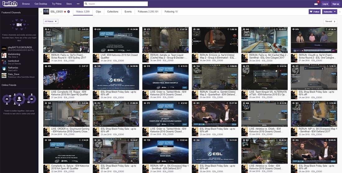 How to watch CS2 esports on Twitch.tv